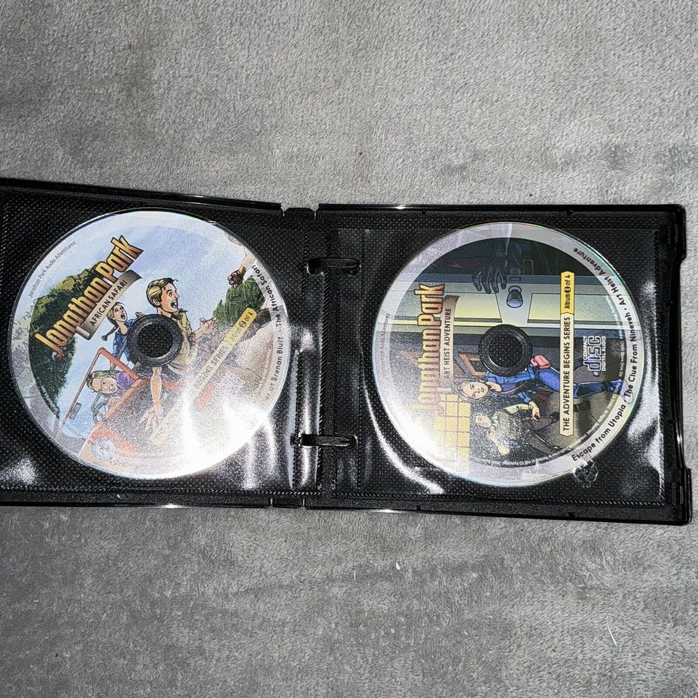 JONATHAN PARK The Adventure Begins Series Vol 1 4 DISC SET CD Audiobook - Picture 4 of 5